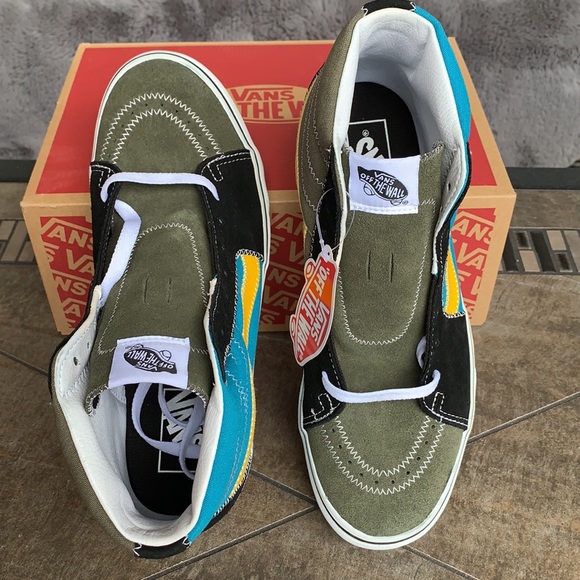 VANS SK8-HI ZIG ZAG MULTI/TRUE WHITE WMNS - Picture 9 of 14